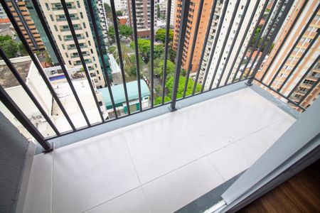 Sacada de apartamento para alugar com 1 quarto, 26m² em Campo Belo, São Paulo