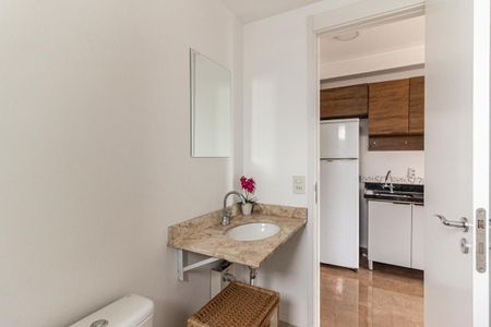 Studio à venda com 26m², 1 quarto e sem vaga Studio à venda com 26m², 1 quarto e sem vagaBanheiro