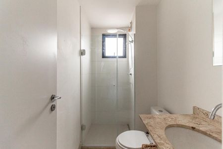 Banheiro de kitnet/studio à venda com 1 quarto, 26m² em Santa Ifigênia, São Paulo