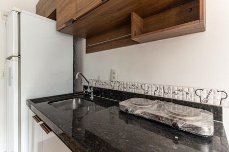 Studio à venda com 26m², 1 quarto e sem vaga Studio à venda com 26m², 1 quarto e sem vagaCozinha