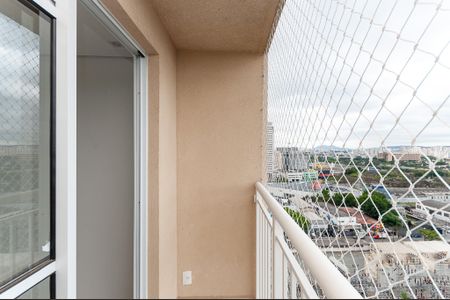 Varanda de apartamento para alugar com 1 quarto, 28m² em Parque Industrial Tomas Edson, São Paulo