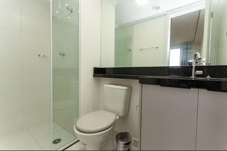 Apartamento para alugar com 28m², 1 quarto e sem vagaBanheiro da Suíte