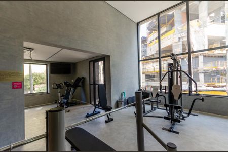 Studio para alugar com 30m², 1 quarto e sem vaga Studio para alugar com 30m², 1 quarto e sem vagaAcademia