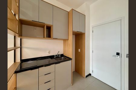Studio à venda com 32m², 1 quarto e sem vagaCozinha  