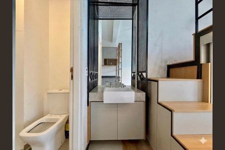 Studio à venda com 32m², 1 quarto e sem vagaBanheiro  social