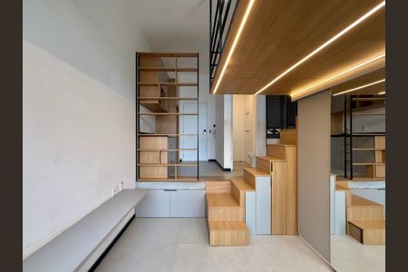 Studio à venda com 32m², 1 quarto e sem vagaSala