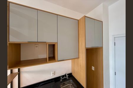 Studio à venda com 32m², 1 quarto e sem vagaCozinha  