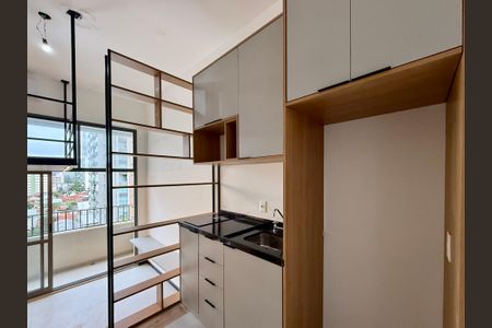 Studio à venda com 32m², 1 quarto e sem vagaCozinha  