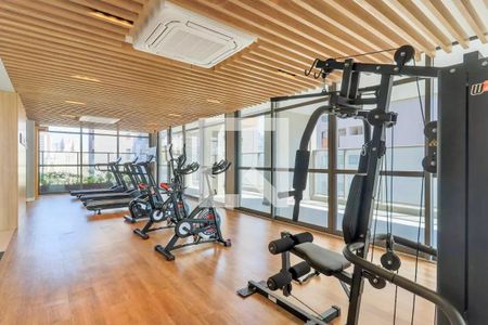 Studio à venda com 32m², 1 quarto e sem vagaAcademia