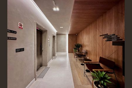 Studio à venda com 32m², 1 quarto e sem vagaHall Social Bloco  