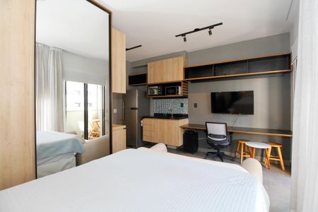 Studio para alugar com 33m², 1 quarto e 1 vaga Studio para alugar com 33m², 1 quarto e 1 vagaStudio