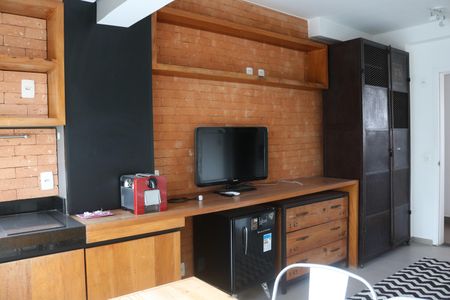 Studio para alugar com 25m², 1 quarto e 1 vagaCozinha