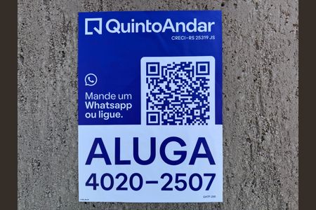 Apartamento para alugar com 60m², 2 quartos e sem vagaPlaca fachada