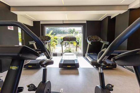 Studio para alugar com 24m², 1 quarto e sem vagaÁrea comum - Academia