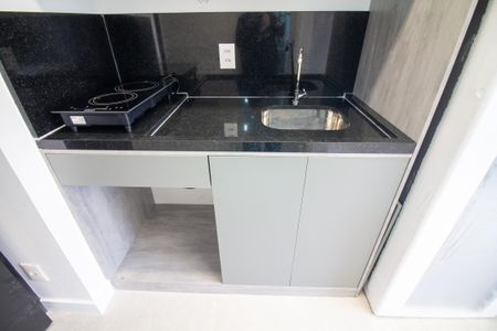 Studio para alugar com 24m², 1 quarto e sem vagaCozinha - Armários