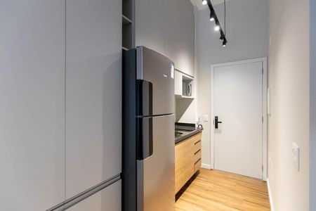 Studio para alugar com 28m², 1 quarto e sem vaga Studio para alugar com 28m², 1 quarto e sem vagaCozinha