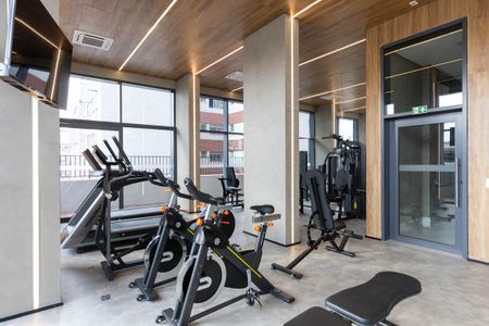 Studio para alugar com 28m², 1 quarto e sem vaga Studio para alugar com 28m², 1 quarto e sem vagaÁrea comum - Academia