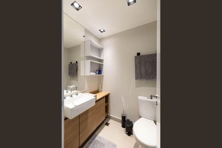 Studio para alugar com 28m², 1 quarto e sem vaga Studio para alugar com 28m², 1 quarto e sem vagaBanheiro