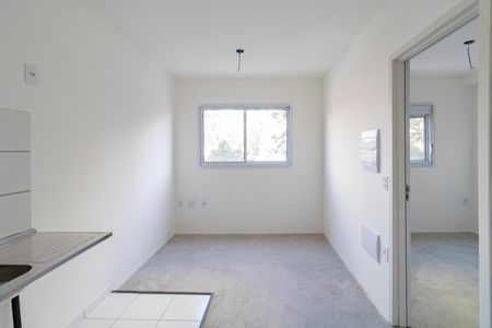 Sala/Cozinha de apartamento à venda com 1 quarto, 27m² em Vila Andrade, São Paulo