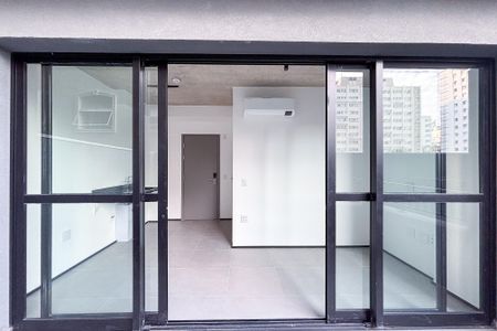 Studio para alugar com 23m², 1 quarto e sem vagaVaranda