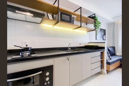 Cozinha de apartamento à venda com 2 quartos, 33m² em Brás, São Paulo