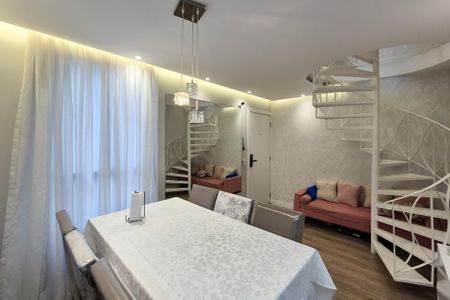 Sala de Jantar de apartamento à venda com 2 quartos, 110m² em Vila Labor, São Bernardo do Campo