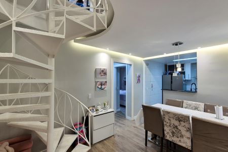 Sala de Jantar de apartamento à venda com 2 quartos, 110m² em Vila Labor, São Bernardo do Campo