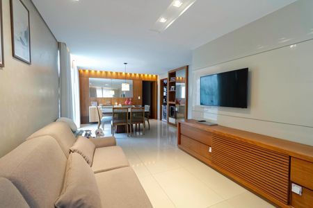 Sala de apartamento à venda com 4 quartos, 260m² em Colégio Batista, Belo Horizonte