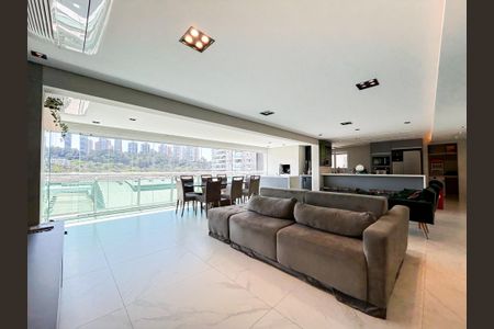 Apartamento para alugar com 138m², 3 quartos e 2 vagasSala