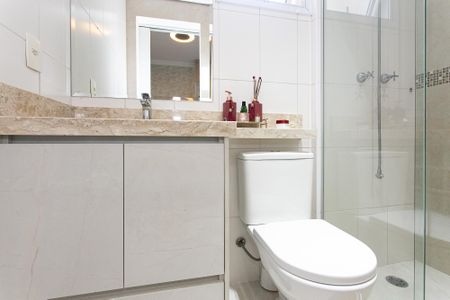 Apartamento à venda com 130m², 3 quartos e 2 vagasBanheiro da Suíte 2