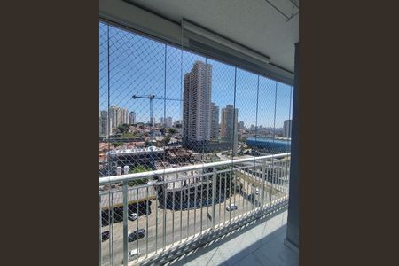 Vista Varanda da Sala de apartamento para alugar com 2 quartos, 55m² em Vila Dom Pedro I, São Paulo