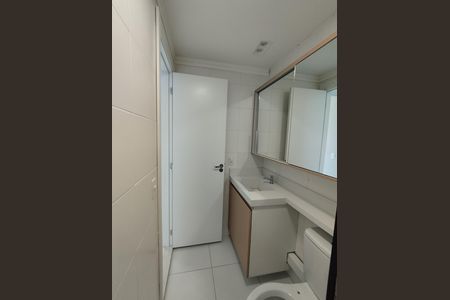 Banheiro Social de apartamento para alugar com 2 quartos, 55m² em Vila Dom Pedro I, São Paulo