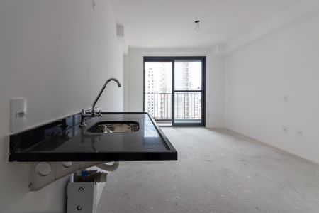 Studio à venda com 26m², 1 quarto e sem vagaCozinha