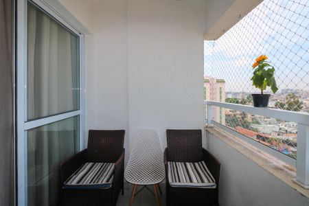 Apartamento à venda com 46m², 2 quartos e 1 vagaVaranda
