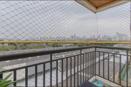 Varanda da Sala de apartamento à venda com 2 quartos, 52m² em Ipiranga, São Paulo