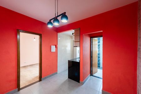 Sala de apartamento para alugar com 1 quarto, 33m² em Ponta da Praia, Santos