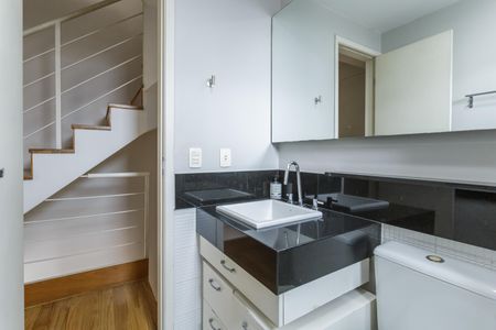 Apartamento para alugar com 76m², 1 quarto e 2 vagasBanheiro da Suíte