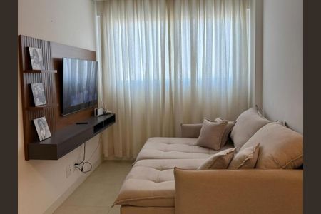 Sala de apartamento à venda com 2 quartos, 54m² em Carmo, Belo Horizonte