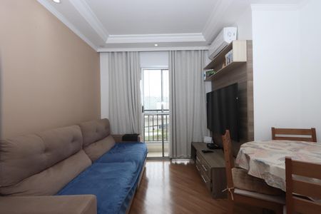 Sala de apartamento para alugar com 2 quartos, 50m² em Jardim Três Marias, São Paulo