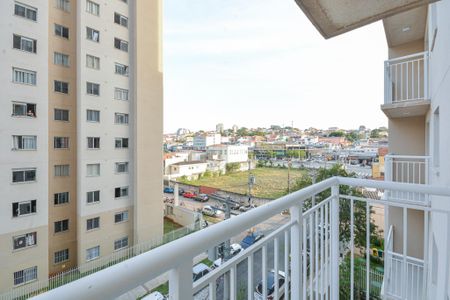 Sacada de apartamento para alugar com 1 quarto, 27m² em Jardim Itacolomi, São Paulo