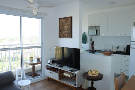 Sala de apartamento para alugar com 2 quartos, 46m² em Jardim Barro Branco, Cotia