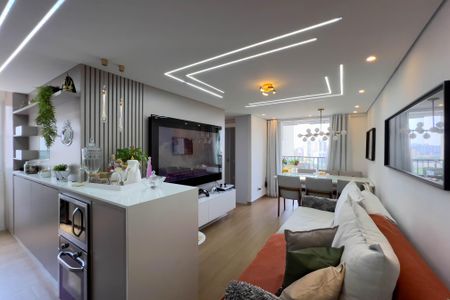 Sala de apartamento à venda com 2 quartos, 55m² em Liberdade, São Paulo