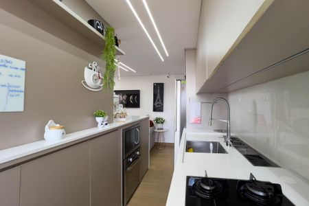 Apartamento à venda com 55m², 2 quartos e 1 vaga Apartamento à venda com 55m², 2 quartos e 1 vagaCozinha e área de serviço