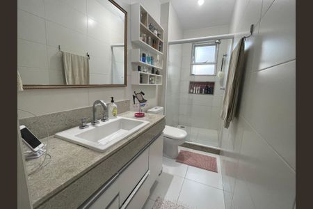 Banheiro Social de apartamento à venda com 3 quartos, 109m² em Recreio dos Bandeirantes, Rio de Janeiro