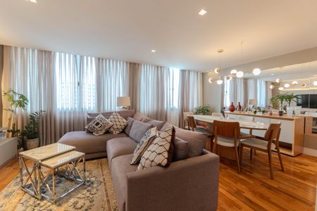 Sala de apartamento à venda com 3 quartos, 163m² em Bela Vista, São Paulo