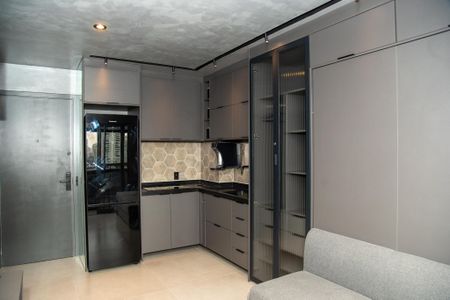 Sala de apartamento à venda com 1 quarto, 35m² em Jardim das Acacias, São Paulo