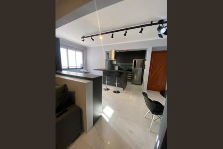 Sala de apartamento para alugar com 1 quarto, 50m² em Bosque da Saúde, São Paulo