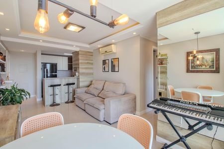 Sala de apartamento à venda com 3 quartos, 76m² em Morro Santana, Porto Alegre