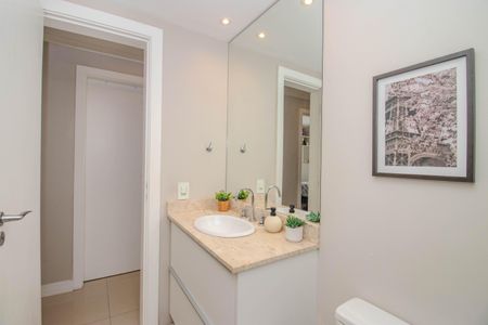 Apartamento à venda com 76m², 3 quartos e 2 vagasBanheiro Social