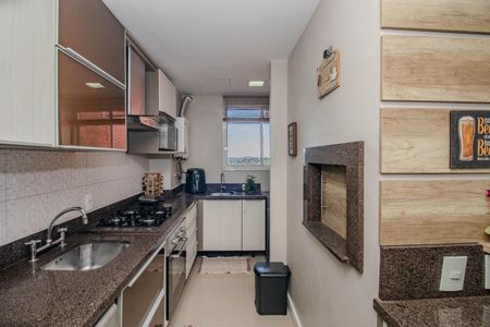 Apartamento à venda com 76m², 3 quartos e 2 vagasCozinha e Área de Serviço